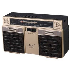 رادیو اسپیکر بلوتوثی خورشیدی کی برود KTF-2209