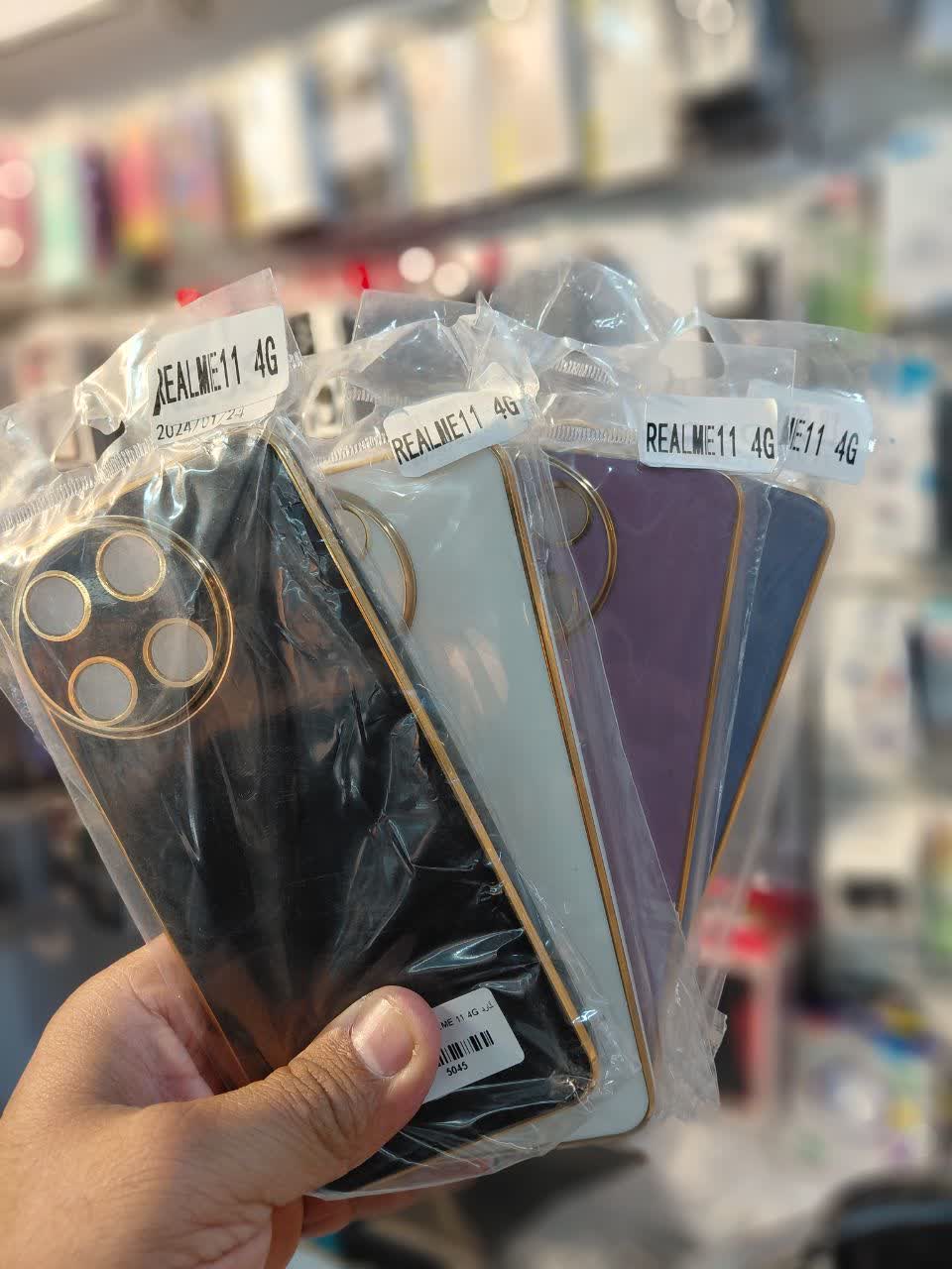 گارد چرمی دور طلای ریئلمی REALME 11 4G