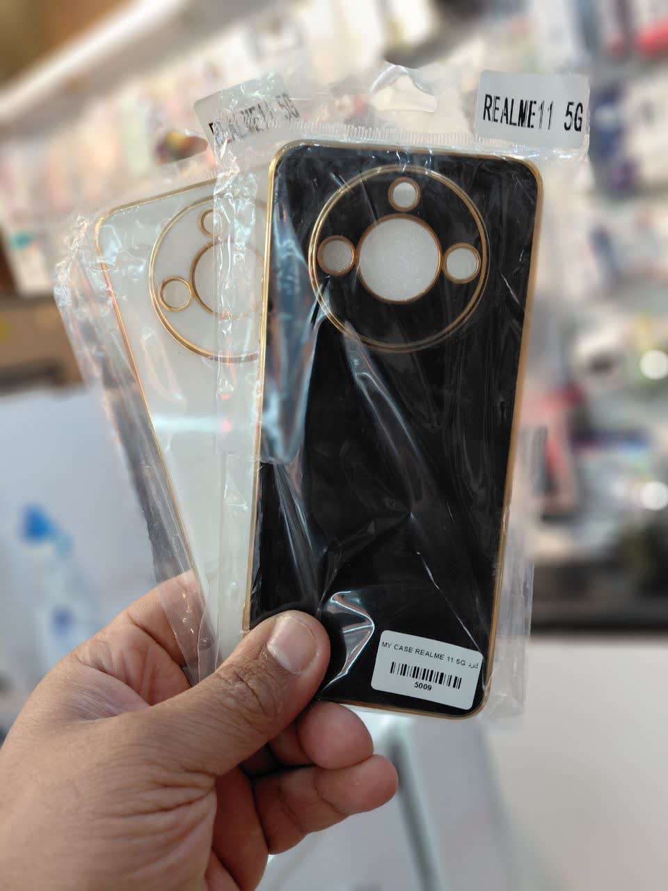 گارد چرمی دور طلای ریئلمی REALME 11 5G