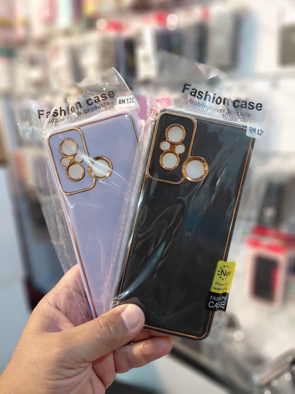 گارد چرمی دورطلایی شیائومی RM 12C